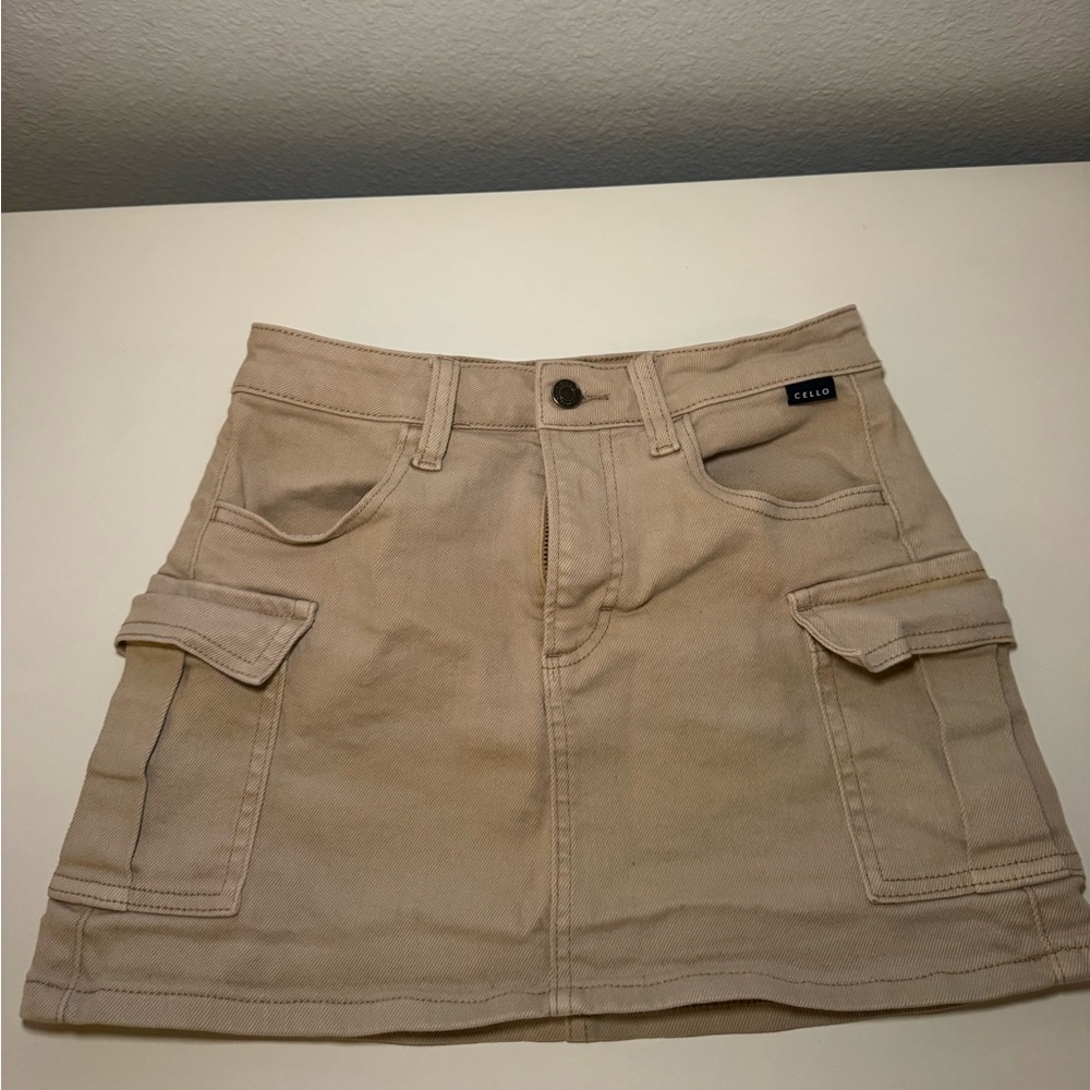 Cello Cargo Skirt